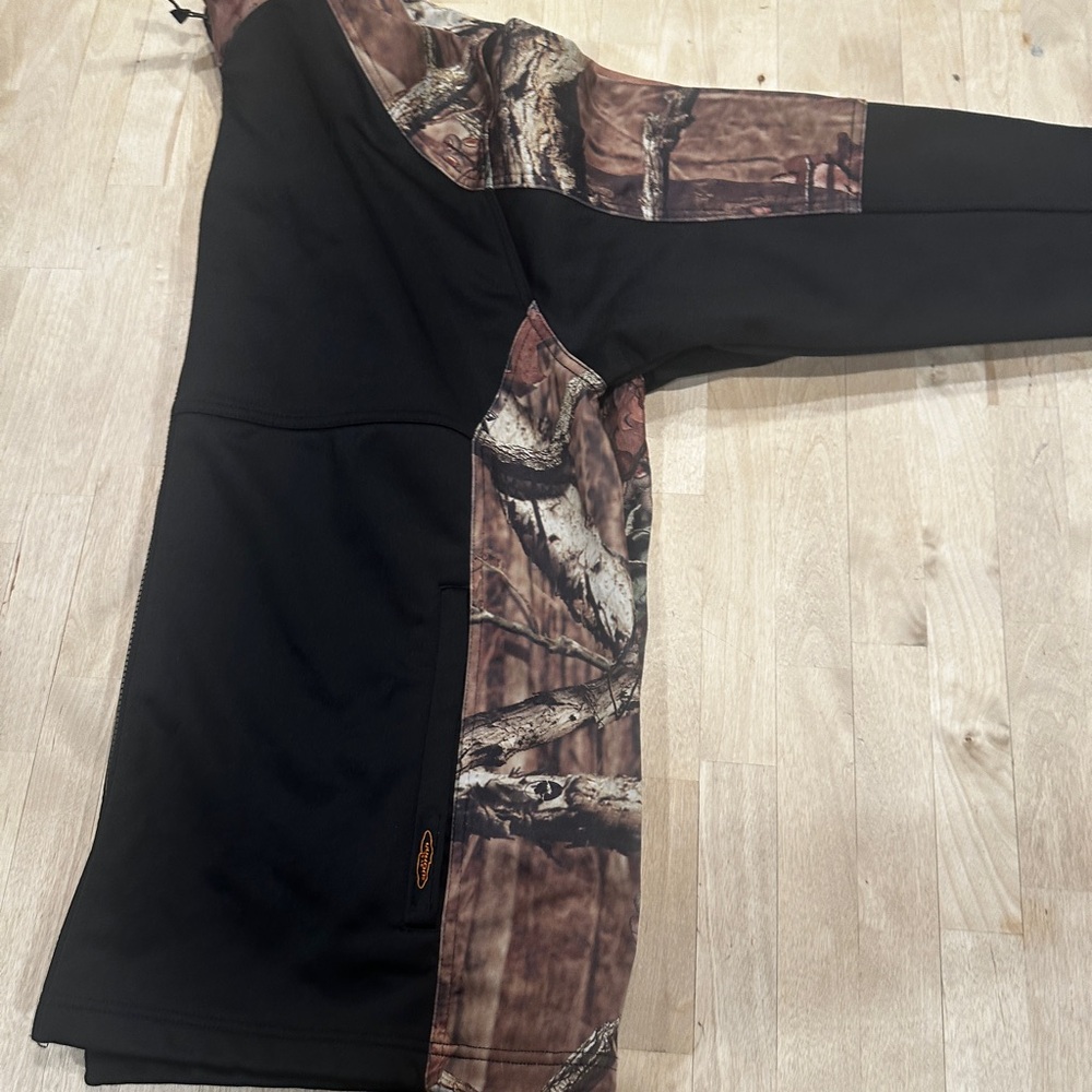 Black And Brown Performance Jacket With Modern De… - image 4